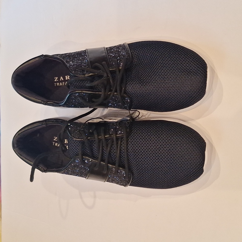 zara glitter sneaker